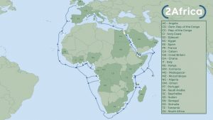إضافة مواقع إنزال جديدة لنظام الكابل البحري «2Africa»
