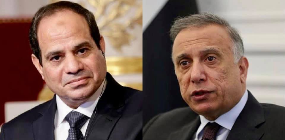 السيسي ورئيس وزراء العراق يبحثان تطورات القضايا الإقليمية