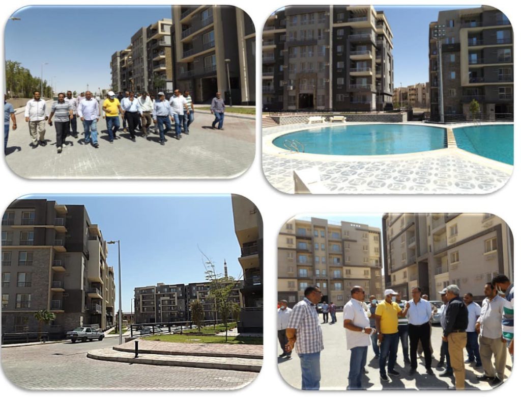 مسئولو «الإسكان» يتفقدون مشروعات الوزارة بمدينة المنيا الجديدة