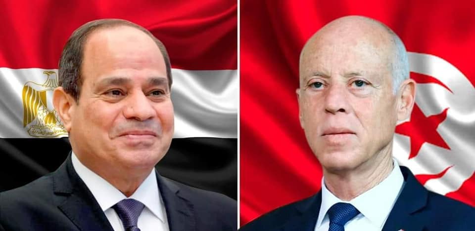 السيسي يهنئ قيس سعيد بتشكيل الحكومة ويؤكد دعم مصر لكافة خطوات الحفاظ على تونس