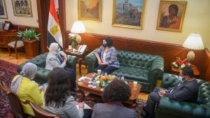 وزيرة الصحة تستقبل ممثل هيئة الأمم المتحدة للمرأة في مصر