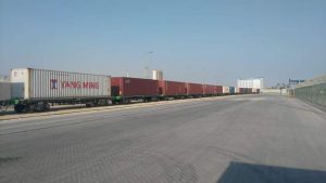 تسيير رابع قطارات حاويات البضائع من ميناء السخنة إلى بورسعيد