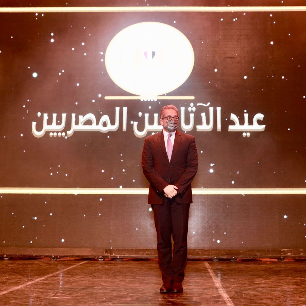 العناني: افتتحنا العديد من المشروعات الأثرية والمتحفية في 2021 رغم ظروف كورونا