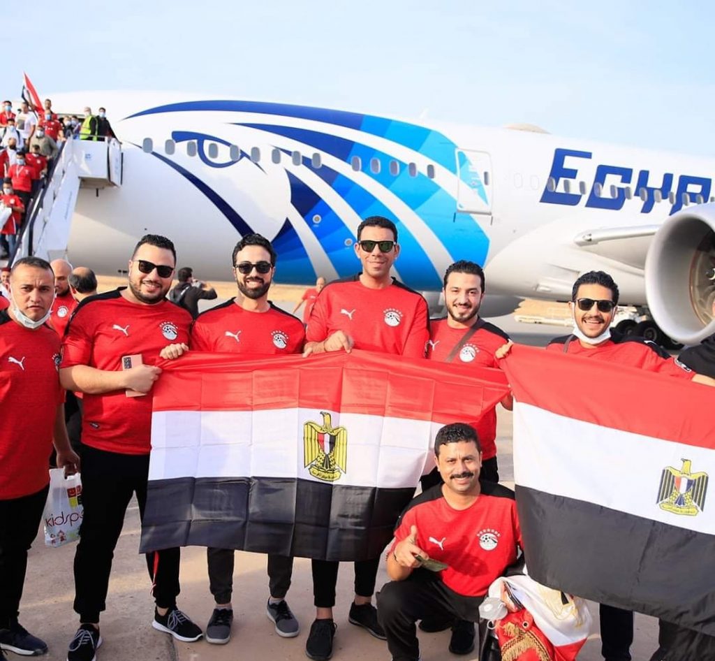 مصر للطيران تسير رحلة خاصة إلى الكاميرون لنقل مشجعي المنتخب الوطني