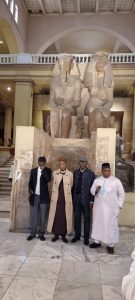 وزير السياحة النيجيري يزور المتحف المصري بالتحرير
