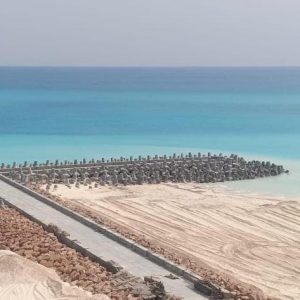 حماية الشواطئ تنتهي من مشروع الحفاظ على المناطق المنخفضة غرب مصب النيل بفرع رشيد
