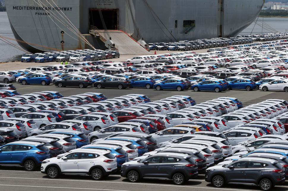 انكماش صادرات السيارات الكورية 5.8% إلى 468 ألف وحدة فى يناير