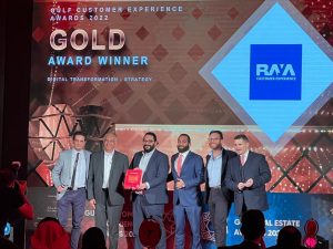 «راية لخدمات مراكز الاتصالات» تحصد جائزة ذهبية في مسابقة الخليج لتجربة العملاء
