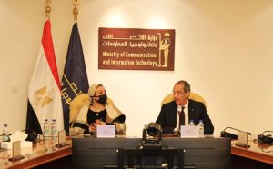 وزيرا البيئة والاتصالات يناقشان الاستعدادات التكنولوجية لاستضافة مصر لقمة تغير المناخ