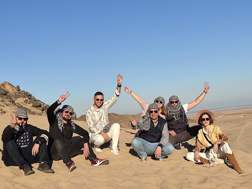 وفد ممثلي وسائل الإعلام والمؤثرين من البوسنة والهرسك في زيارة للمقصد السياحي المصري