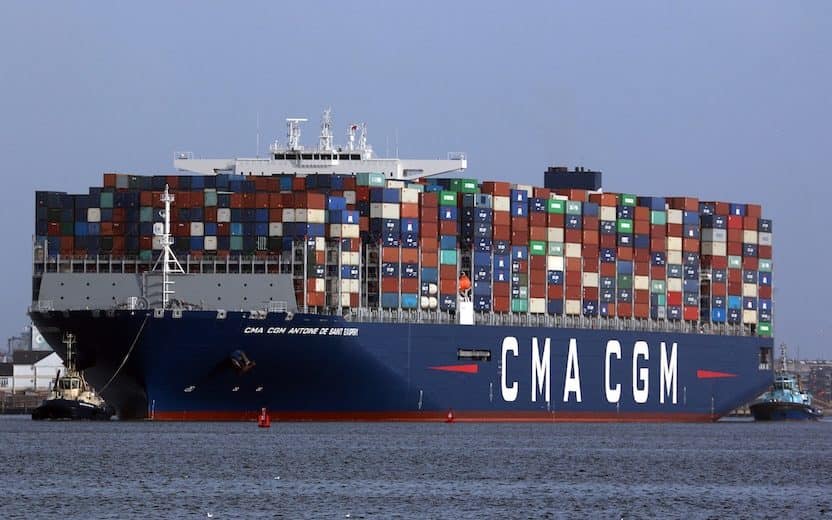 مجموعة «CMA CGM» توقف شحنها إلى 3 دول بسبب تداعيات الأزمة الروسية الأوكرانية