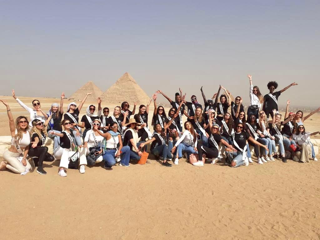 «أهرامات الجيزة» تستضيف المشاركات في مسابقة «أفضل عارضة أزياء في العالم»