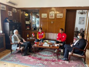 الهلال الأحمر المصري يوفد أول فريق إغاثة دولي إلى دولة رومانيا
