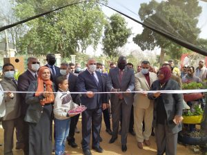 ﻿وزير الرى ونظيره بجنوب السودان يفتتحان معرض زهور الربيع بالقناطر الخيرية