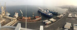 ميناء سفاجا يستقبل 18 ألف طن فحم بترولي أخضر من جورجيا