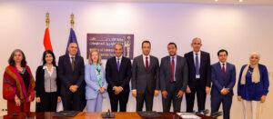 عمرو طلعت يشهد توقيع اتفاقية تعاون بين الشركة المصرية للاتصالات ومؤسسة ICANN