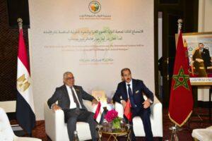 النائب العام ورئيس النيابة العامة المغربي يبحثان تعزيز آليات التعاون القضائي الدولي