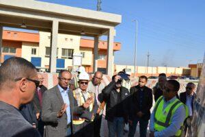 نائب وزير الاسكان يتفقد مشروعات «حياة كريمة» بمحافظة الجيزة