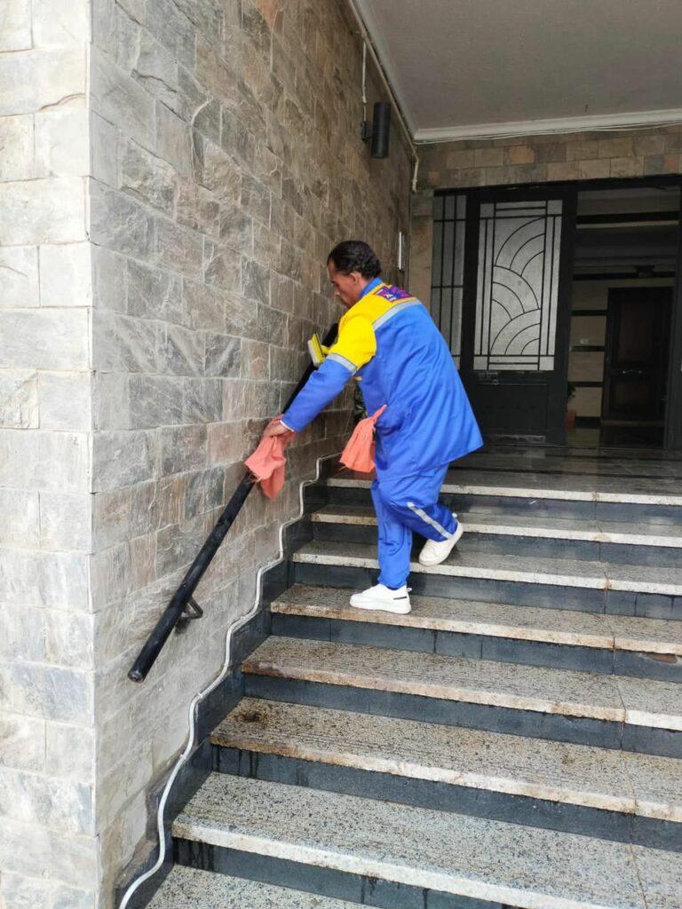 «التعمير لخدمات الصيانة» تشرف على نظافة وحراسة 1584 عمارة بدار وسكن مصر وجنة