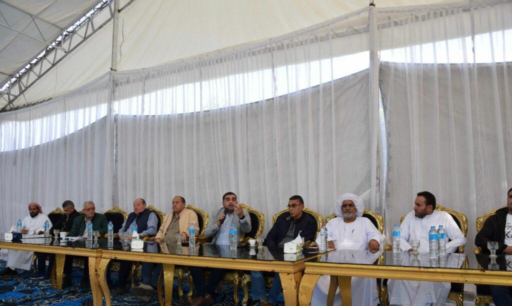 رئيس جهاز الشيخ زايد يتابع موقف توفيق أوضاع منطقة الثورة الخضراء لتنفيذ المرافق والخدمات