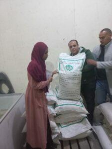 مصادرة كميات مدعمة من السكر والدقيق في حملات تموينية بالإسكندرية