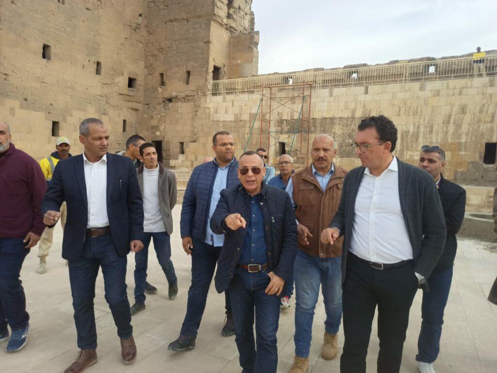 المجلس الأعلى للآثار يتابع آخر مستجدات أعمال تطوير قلعة صلاح الدين الأيوبي