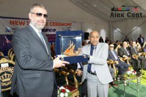 ميناء الاسكندرية تستقبل خدمة جديدة لنقل الحاويات الثلاجة