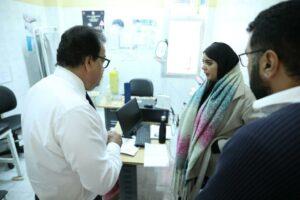 وزير الصحة يتفقد مركز صحة الأسرة بالحي الثالث في مدينة بدر