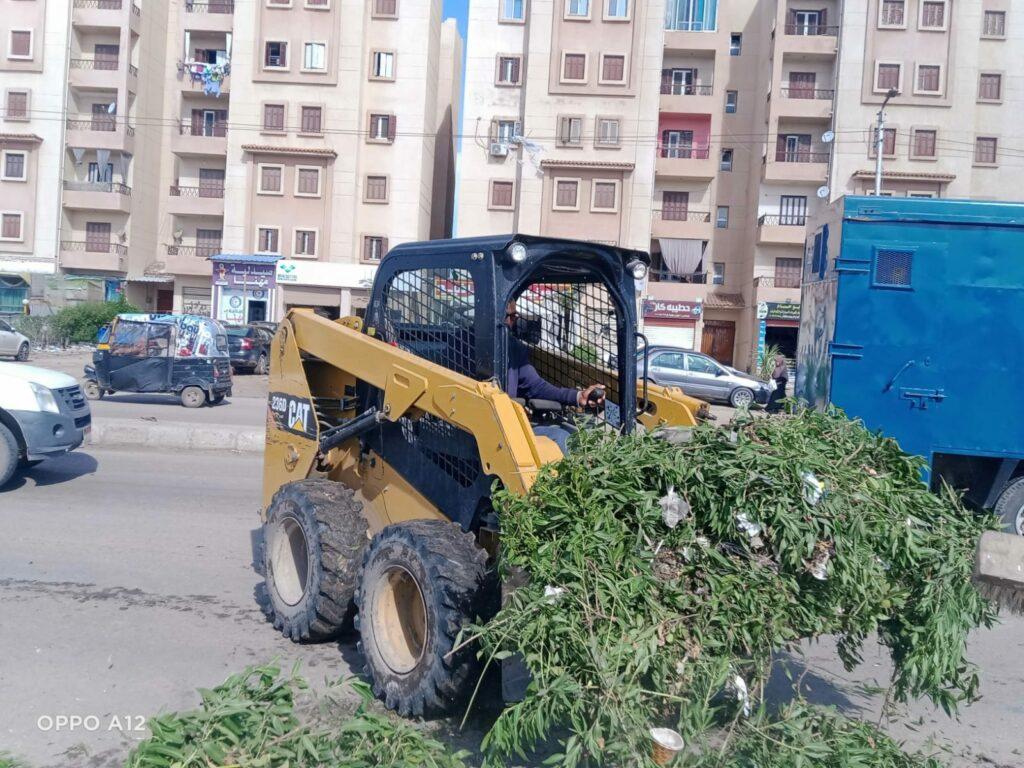 محافظ كفر الشيخ يتابع جهود الوحدات المحلية في حملات النظافة ومتابعة تطهير شبكات صفايات الأمطار