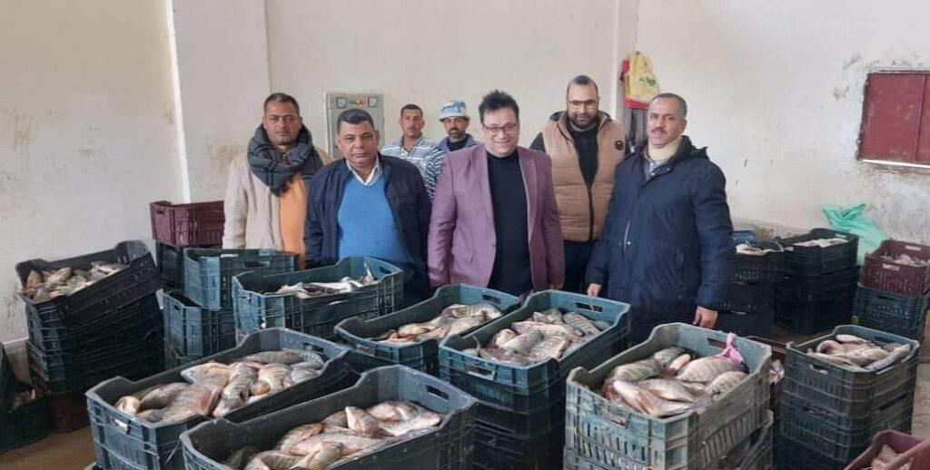 افتتاح المرحلة الثانية من موسم الصيد في مزرعة الزاوية السمكية بكفر الشيخ