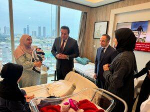 وزير الصحة يلتقي وزيرة الدولة للتعاون الدولي القطرية لبحث زيادة الدعم الصحي لغزة