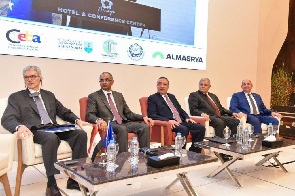 انطلاق فاعليات مؤتمر استدامة الصناعة الوطنية في خدمات المياه والصرف الصحي بالإسكندرية