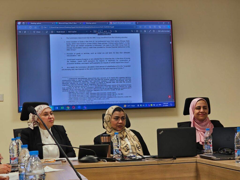 «المعالجات التجارية» يحضر جلسات استماع ضمن إجراءات الوقاية المقامة ضد بعض بنود الصادرات المصرية لتركيا ومدغشقر