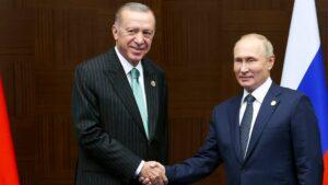 بوتين وأردوغان يعتزمان بحث توسيع استخدام الروبل والليرة في المعاملات الثنائية