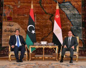 الرئيس السيسي يؤكد أهمية وحدة ليبيا ومواصلة العمل علي تعزيز قدرات مؤسساتها