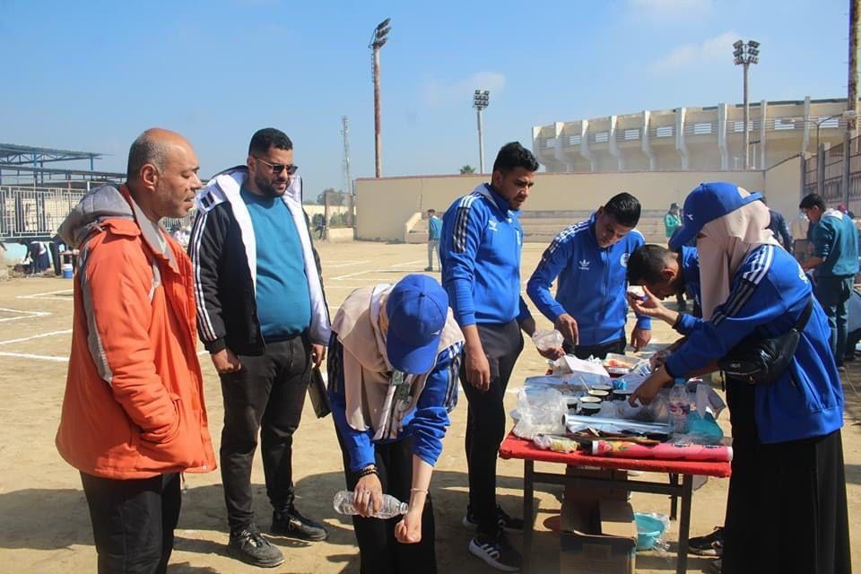 طلاب جامعة القناة يحصلون على المستوى الأول جوالة بالدورة الكشفية بطنطا