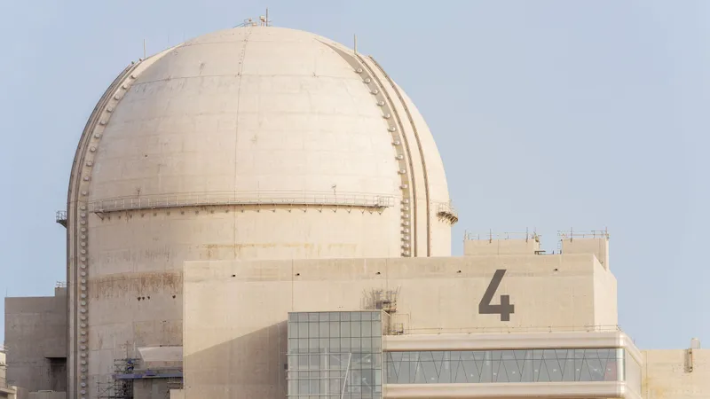 محطة براكة الرابعة للطاقة النووية تمد الإمارات بالكهرباء