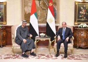 السيسي ورئيس الإمارات يبحثان تعزيز الشراكة العميقة في مختلف المجالات (صور)
