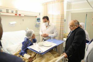 وزير الصحة يتفقد مشروع مجمع الرعايات المركزة في 3 مستشفيات بطاقة 90 سريرًا