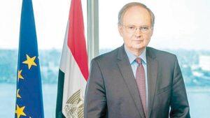 مسئول بالاتحاد الأوروبى يبحث مع «السيسى» حجم الدعم لمصر