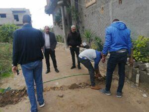 مياه الشرب بالإسكندرية تنظم حملات لإزالة التعديات على الشبكة بالمندرة