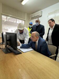 وزير قطاع الأعمال يزور مصانع «جرين إيجيبت» بالعاشر من رمضان