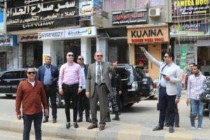 محافظ كفر الشيخ يقود حملة لإزالة الإشغالات والتعديات بشوارع العاصمة