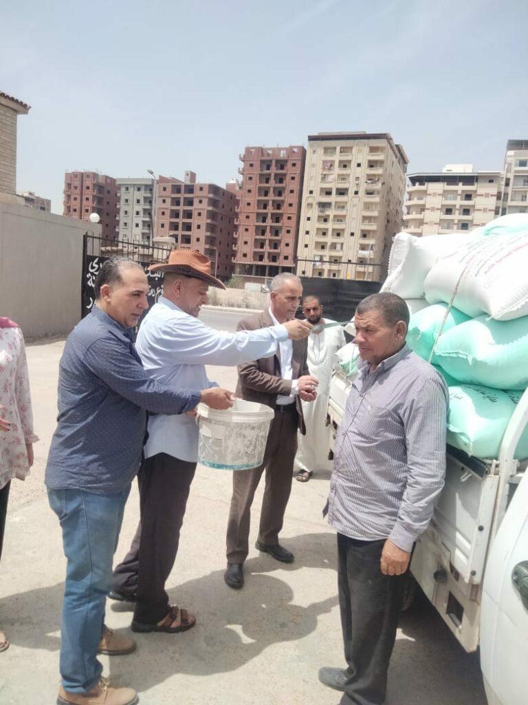 توريد 15825 طن قمح لشون وصوامع البحيرة حتى الآن