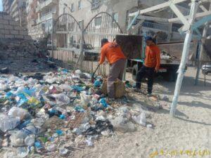 محافظ الإسكندرية يوجه بزيادة معدلات رفع القمامة من شوارع الثغر