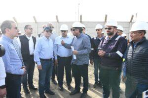 وزير البترول يوصي بسرعة تنفيذ مصنع مشتقات الميثانول بميناء دمياط