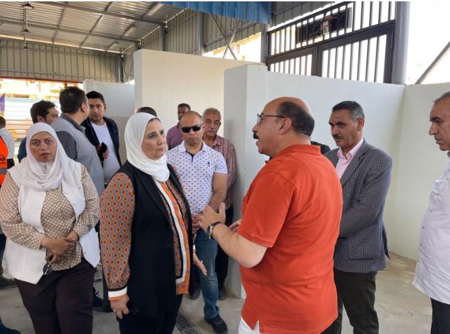 وزيرة التضامن تتفقد سوق الأحمدية الحضاري بمحافظة أسوان