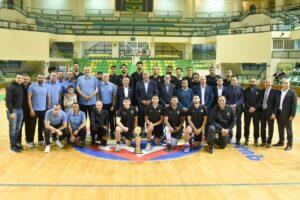 محافظ الإسكندرية يكرم  فريق السلة بنادي الإتحاد السكندري لفوزهم بكأس مصر