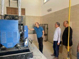 إطلاق التيار الكهربائي وتشغيل محطة الصرف الصحي بأراضي «بيت الوطن» بالقاهرة الجديدة
