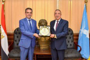 محافظ الإسكندرية يبحث سبل التعاون المشترك مع سفير مالطا